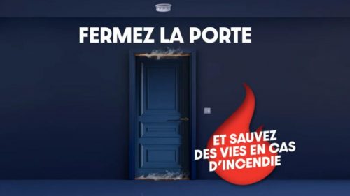 Lancement de la campagne de prévention incendie «Fermez la porte!»